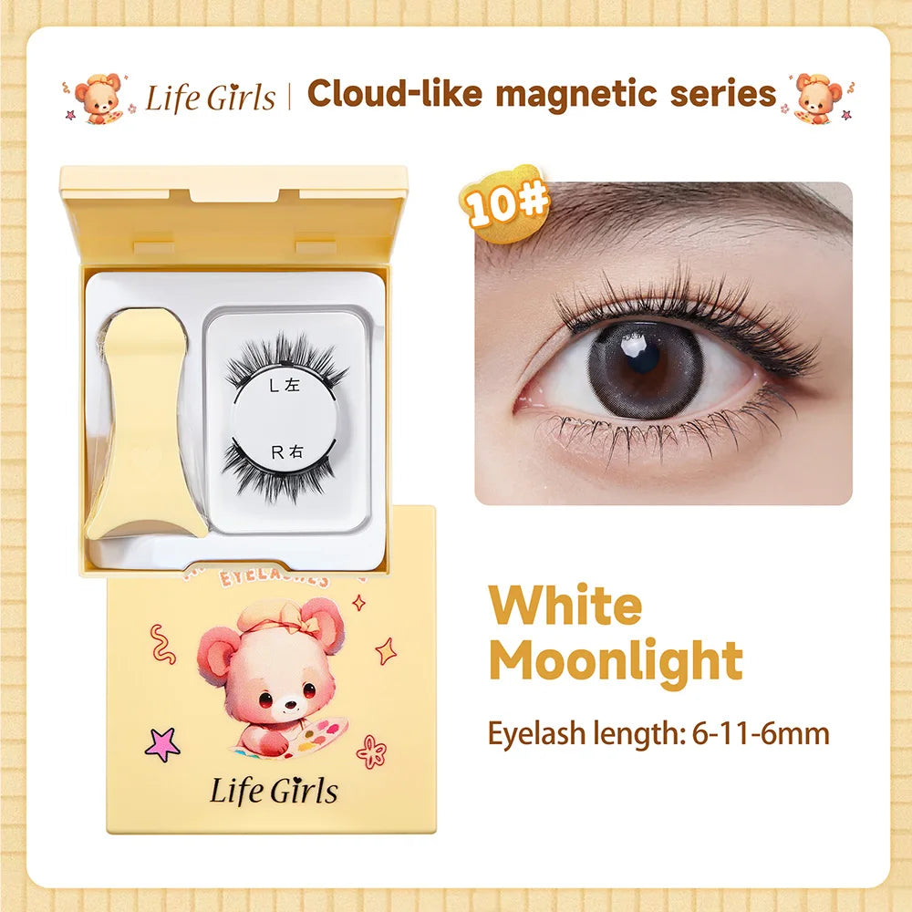 Pestañas Magnéticas Ojos de Muñeca| Reutilizables