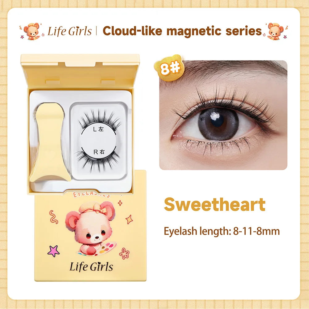 Pestañas Magnéticas Ojos de Muñeca| Reutilizables