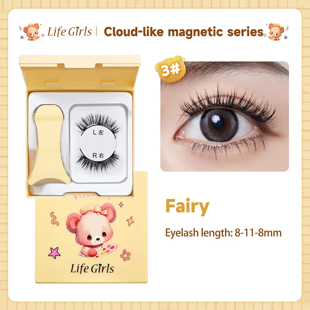 Pestañas Magnéticas Ojos de Muñeca| Reutilizables