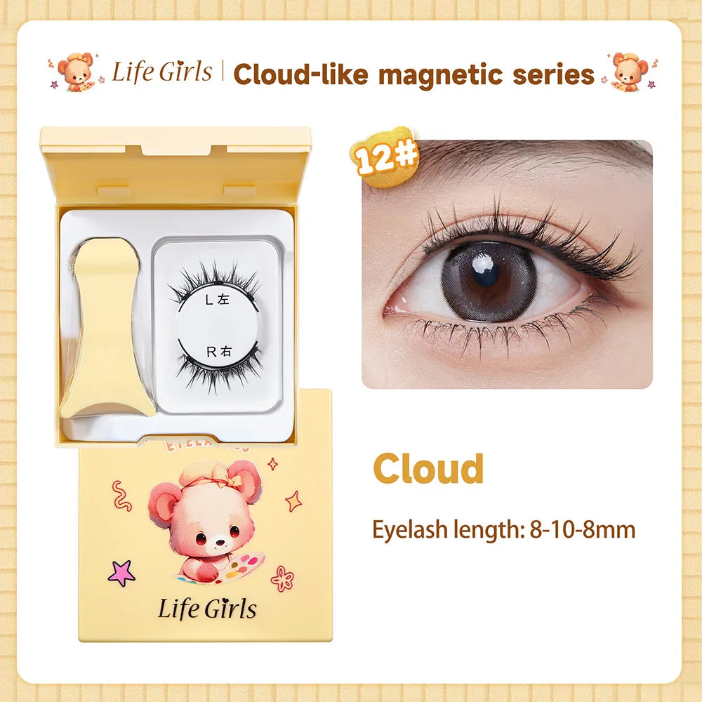 Pestañas Magnéticas Ojos de Muñeca| Reutilizables