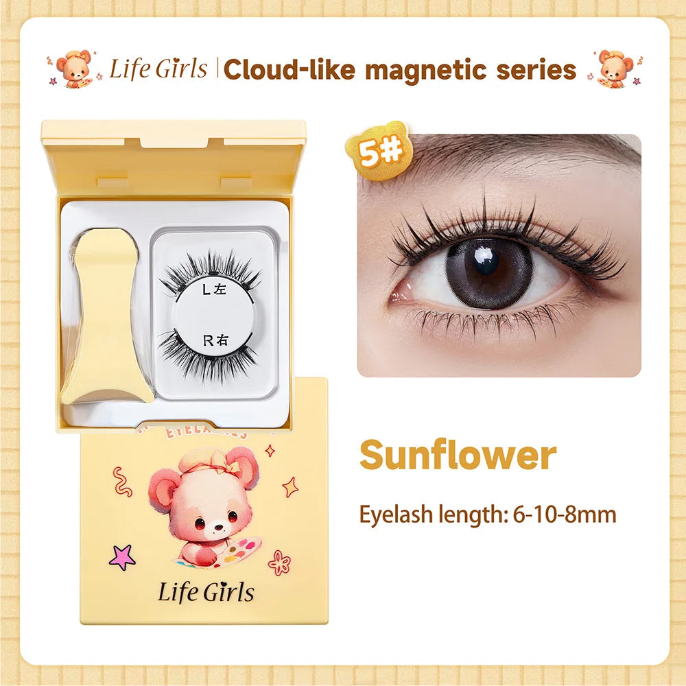 Pestañas Magnéticas Ojos de Muñeca| Reutilizables