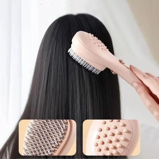 Cepillo De Pelo Antiestático y Autolimpiante